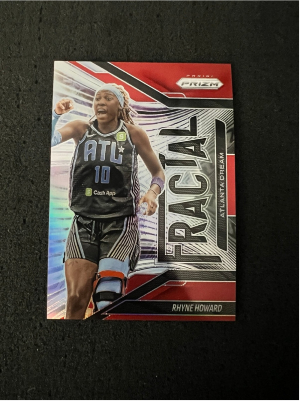 Rhyne Howard - 2025 Panini WNBA Prizm - Fractal Red #30/99
